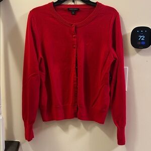 Banana Republic Vibrant Red Women's Cardigan